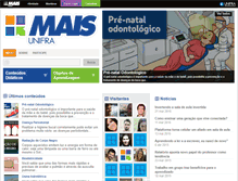 Tablet Screenshot of maisunifra.com.br
